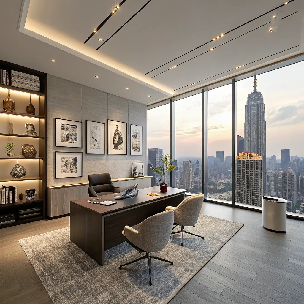 Elegant office with modern design