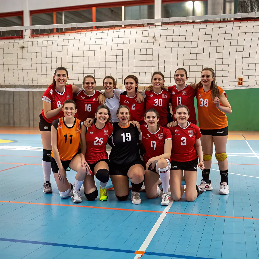 Our Volleyball School Team